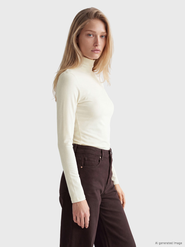 LCW Vision Mock Neck Women's Bodysuit