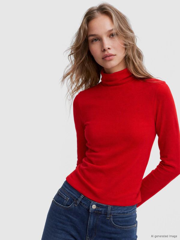 LCW Vision Dik Yaka Kadın Body