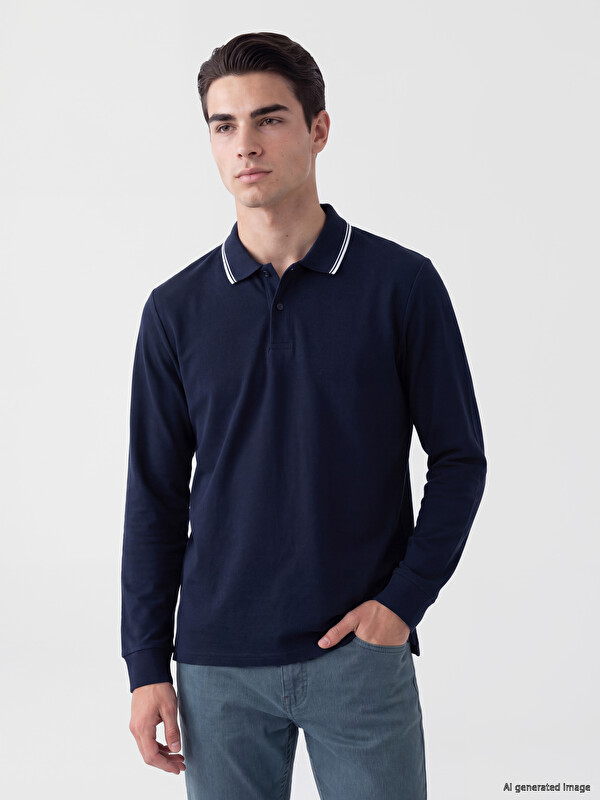 LCWAIKIKI Classic Regular Fit Polo Collar Men's T-shirt