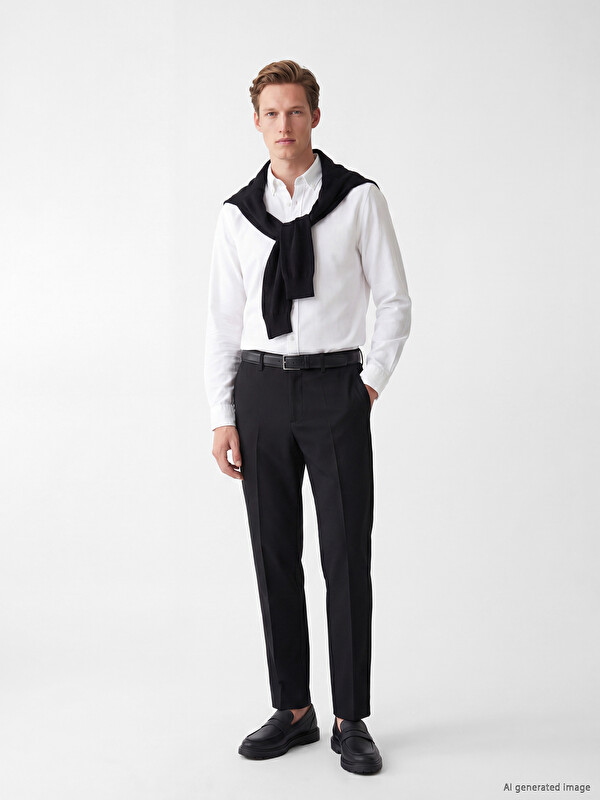 SOUTHBLUE Man Navy Trousers