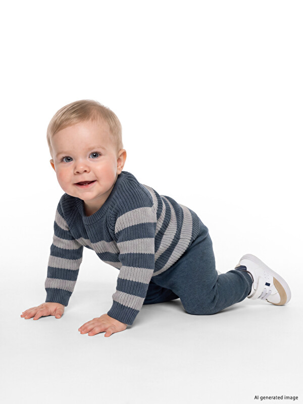 LCW baby Striped Baby Boys' Knitwear Set