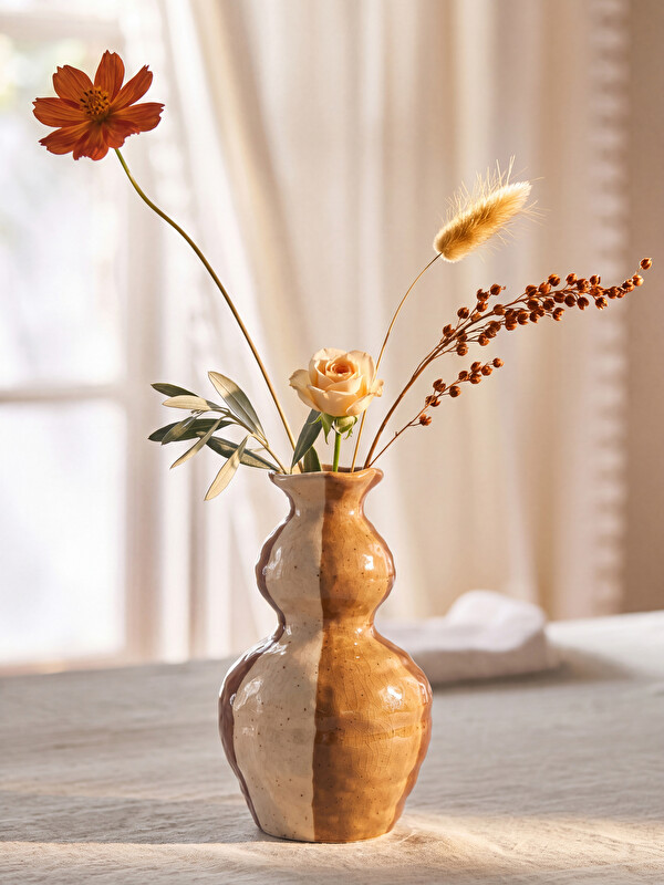 LCW HOME Gestreift Gemustert Geknotet Keramik Vase