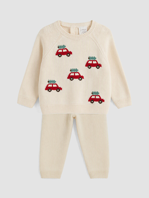 LCW baby Bebe dječak Bež Set