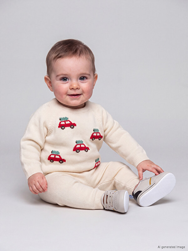 LCW baby Vezeni komplet od trikotaže za bebe dečake