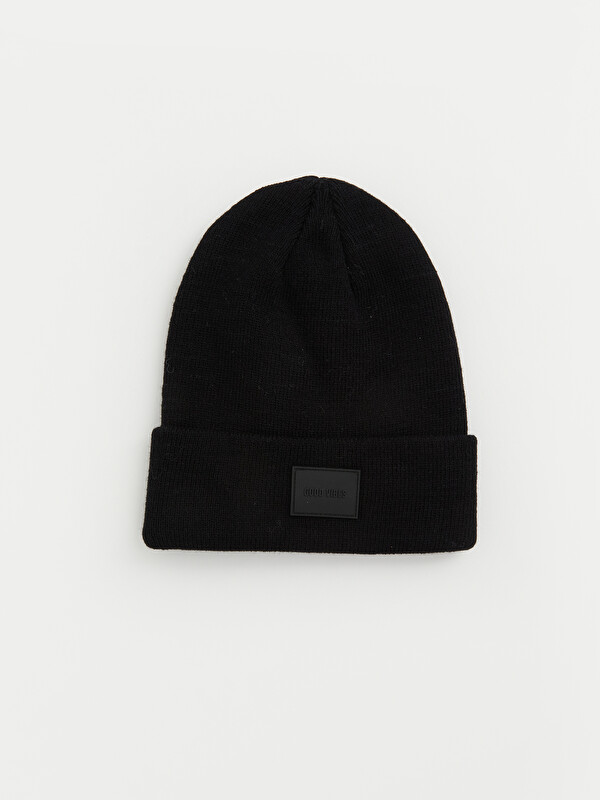 LCW ACCESSORIES Slogan Printed Women's Knitwear Beanie