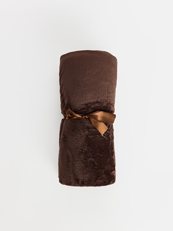 LCW HOME Brown Throw Blanket