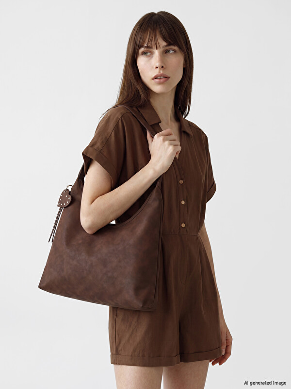 LCW ACCESSORIES Әйелдер Қоңыр Иық сөмкесі