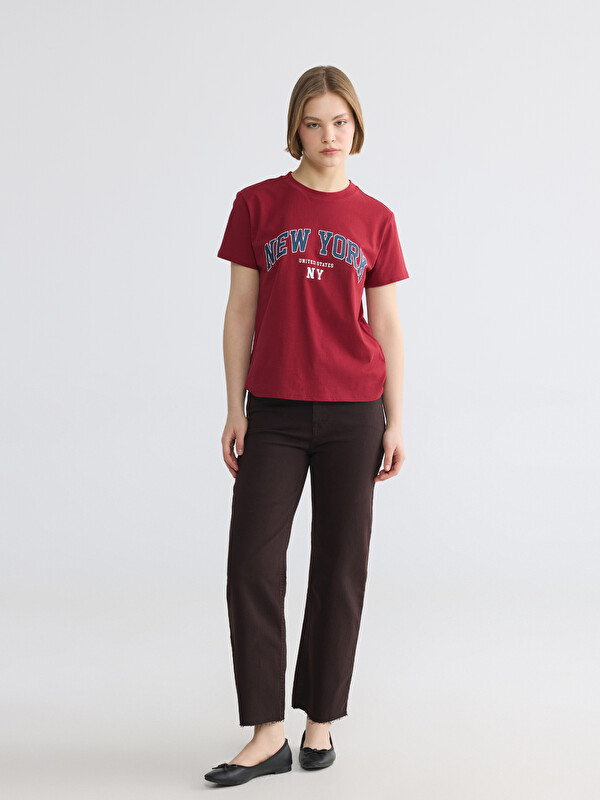 XSIDE Woman Brown Jeans