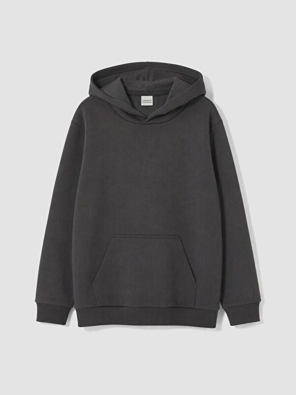 LCW Kids Kapüşonlu Erkek Çocuk Kalın Sweatshirt