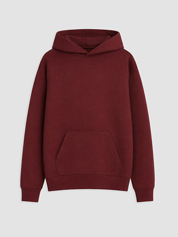 LCW Kids Kapüşonlu Erkek Çocuk Kalın Sweatshirt