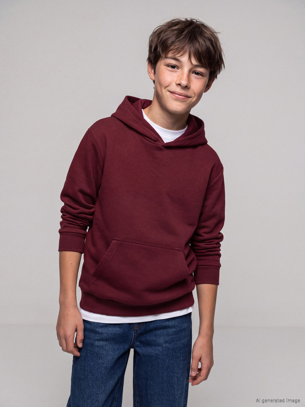 LCW Kids Kapüşonlu Erkek Çocuk Kalın Sweatshirt