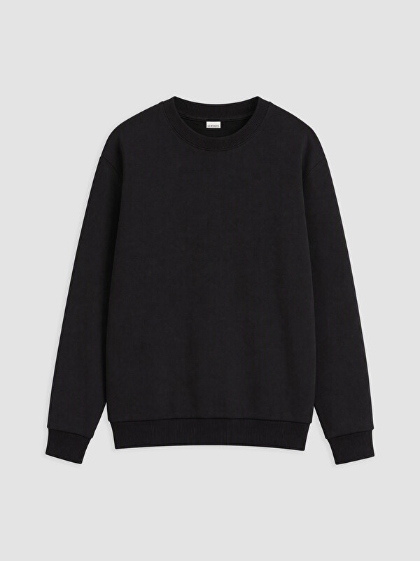 LCW Kids Bisiklet Yaka Erkek Çocuk Sweatshirt