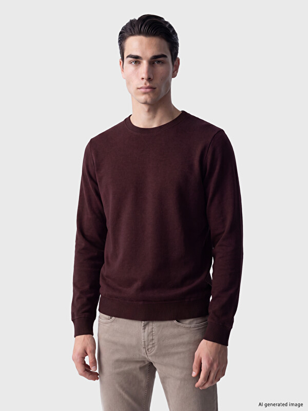LCWAIKIKI Classic Crew Neck Men's Sweatshirt