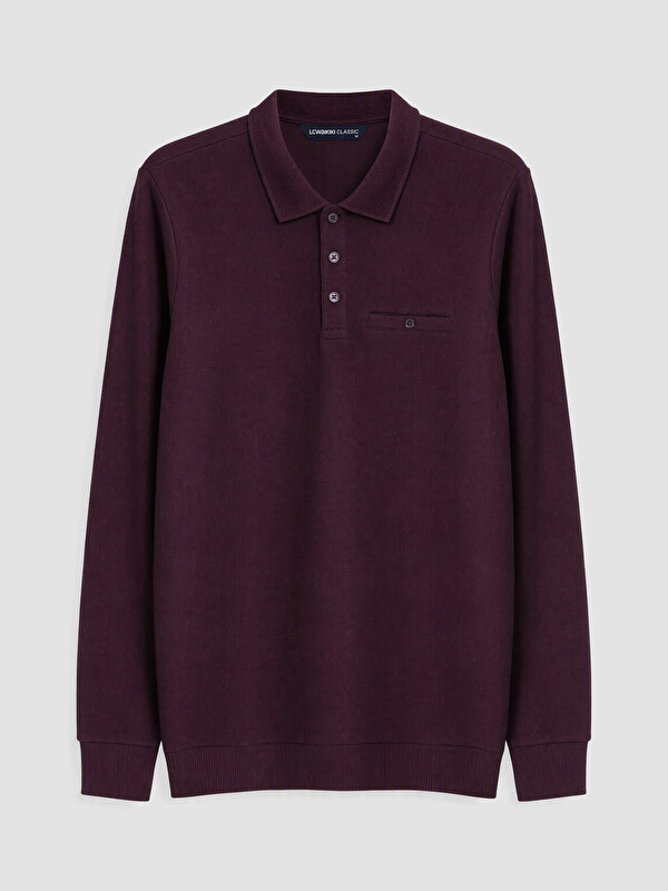 LCWAIKIKI Classic Bluza sportive me jakë polo për burra