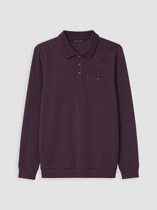 LCWAIKIKI Classic Bluza sportive me jakë polo për burra