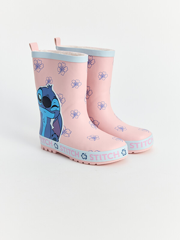LC WAIKIKI Lilo & Stitch Εκτυπωμένη Μπότα για κορίτσια για βροχή