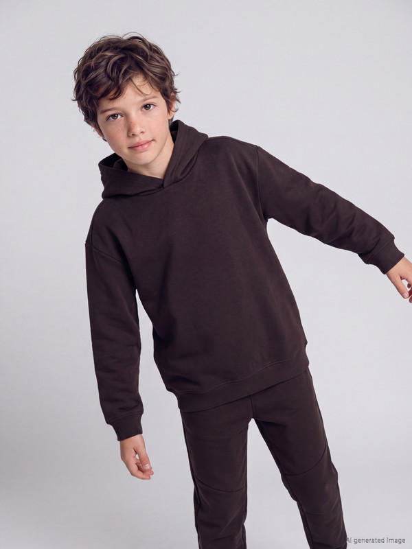 LCW Kids Hooded Boys' Thick Sweatshirt