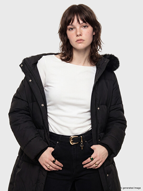 XSIDE Femër E Zeze Pallto puffer