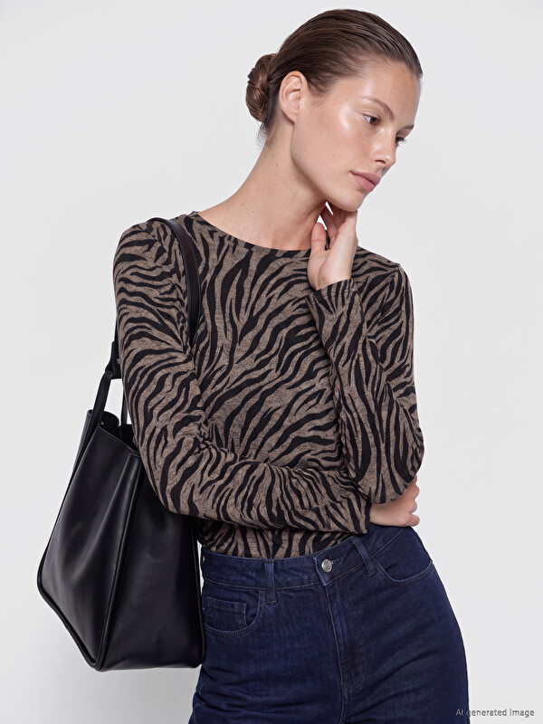 LCW EVERYDAY Әйелдер Қоңыр Боди