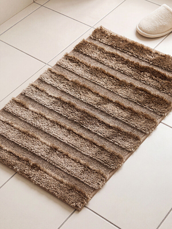 LCW HOME Плюшевый коврик для ванной 50x80 см