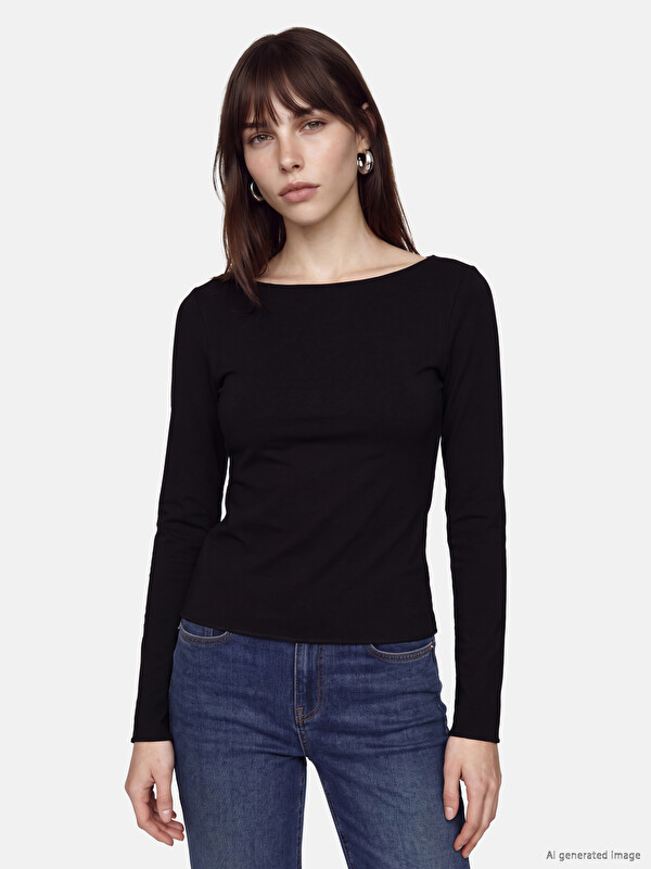 LCW Vision Slash Neck Women's Body