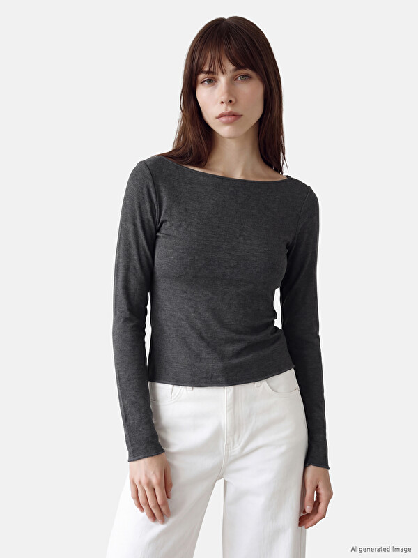 LCW Vision Slash Neck Women's Body