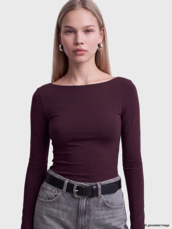 LCW Vision Slash Neck Women's Body