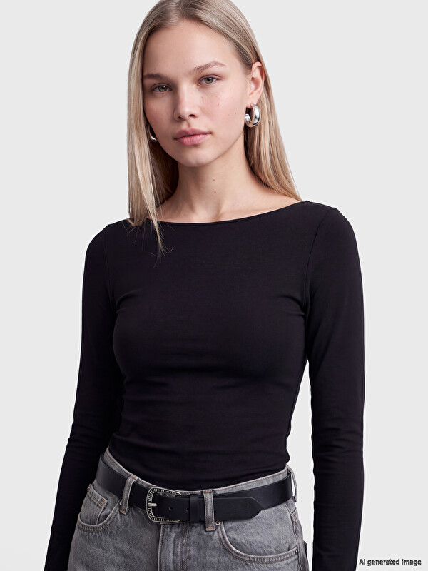 LCW Vision Slash Neck Women's Body