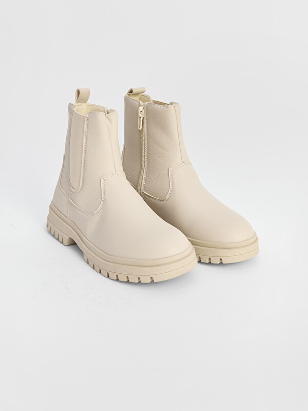 LCW STEPS Zippered and Elasticated Girls' Boot