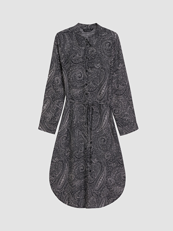 LCWAIKIKI Classic Woman Black Shirt Tunic