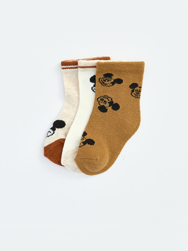 LCW Kids Baby-Junge Ecru Knöchelsocken