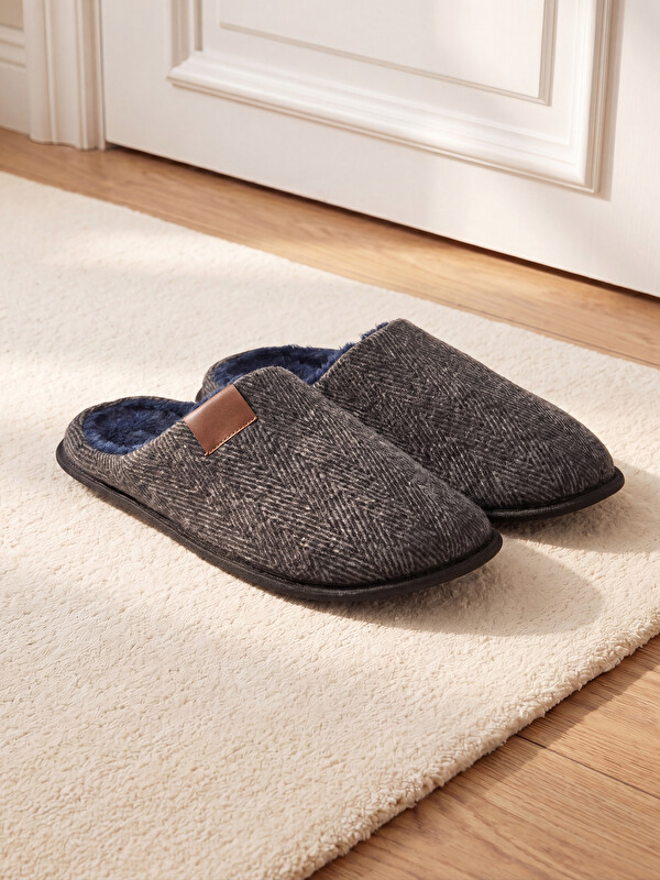 LCW STEPS Comfortable Soled Men's Men's Home Slipper