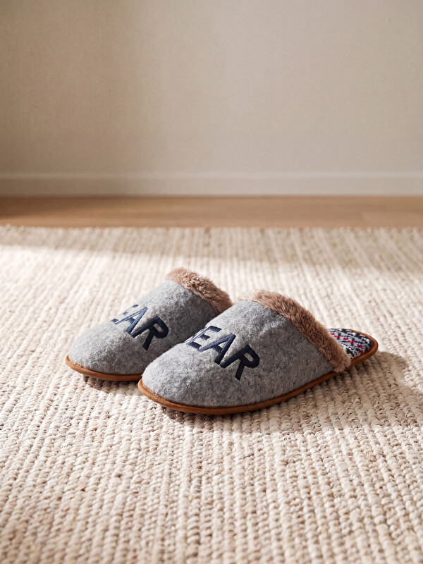 LCW STEPS Plush Men's Home Slipper
