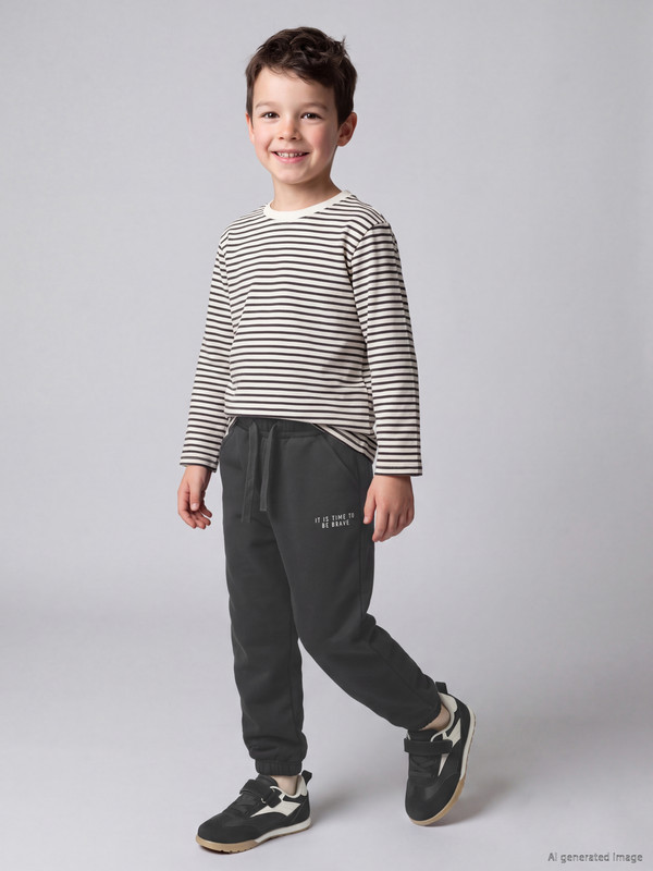 LCW Kids Pantallona sportive jogger të trasha për djem