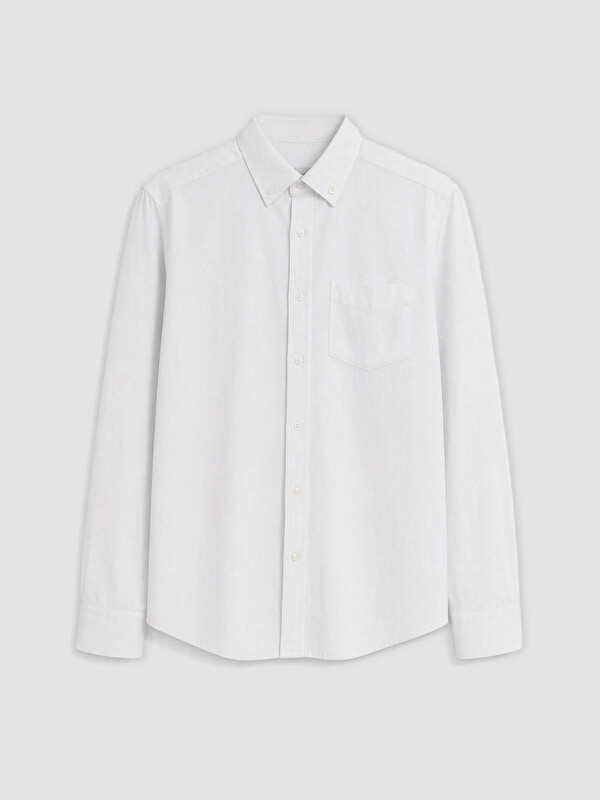 LCW Vision Regular Fit Oxford Erkek Gömlek