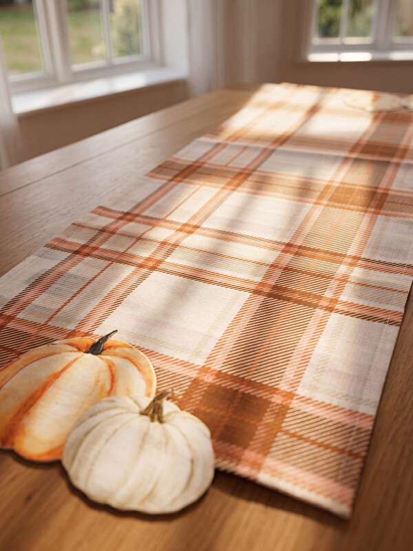 LCW HOME Kürbisfigurierter Läufer 35x150 cm