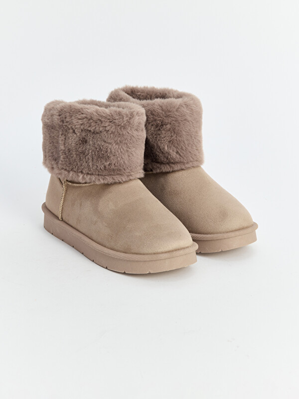 LCW STEPS Ghete Fete Look Suede Basic