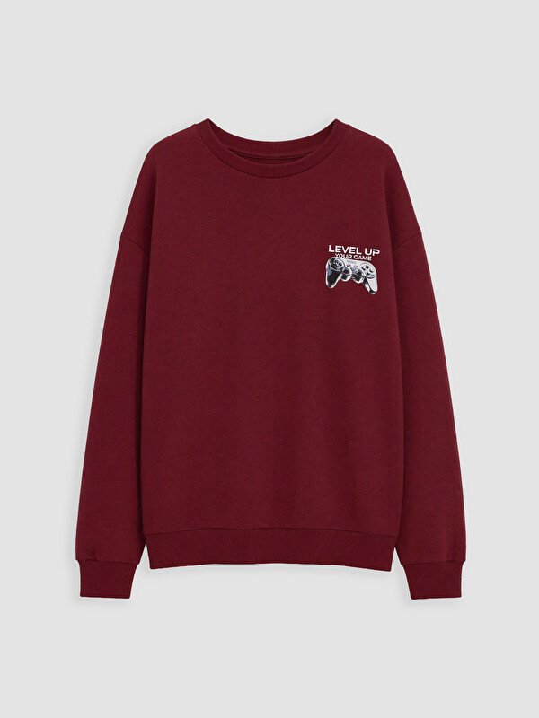 LCW Kids Boy Bordeaux T-Shirt