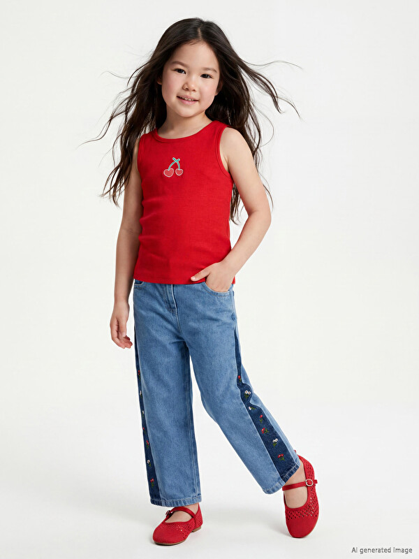 LCW baby Wideleg Girls' Jeans