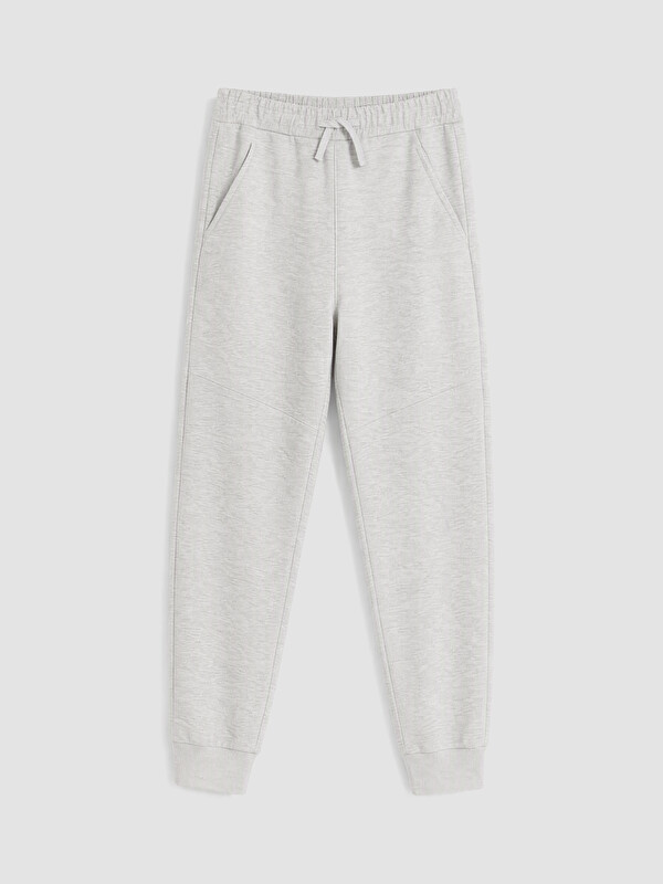 LCW Kids Pantaloni de trening jogger Gri Băiat