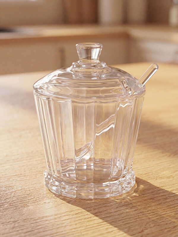 LCW HOME Glass Sugar Bowl 190 ml