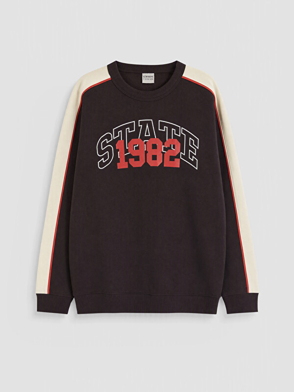 LCW Kids Printed Boys' Sweatshirt