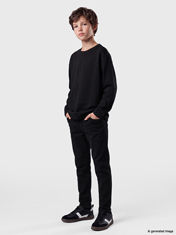 LCW Kids Elastic Waist Boys' Jeans