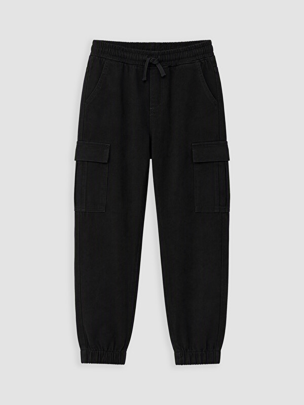 LCW Kids Boys' Elastic Waist Jogger Cargo Trousers