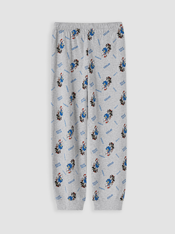 LCW Kids Sonic Baskılı Erkek Çocuk Pijama Alt