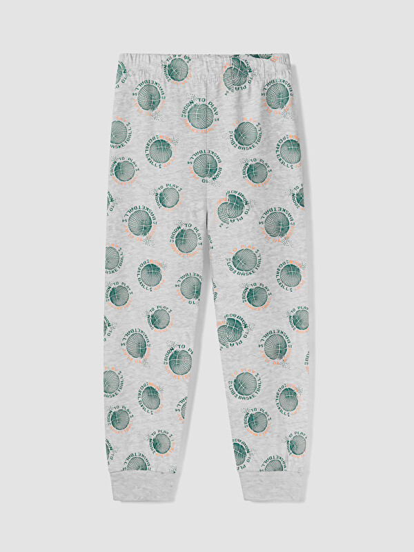 LCW Kids Baskılı Erkek Çocuk Pijama Alt
