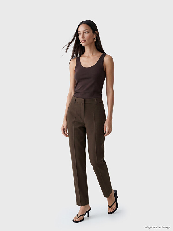 LCWAIKIKI Classic Cigarette Fit Women's Trousers
