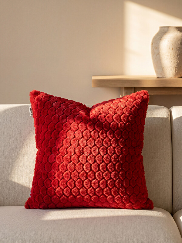 LCW HOME Heart Patterned Cushion Case 45x45 cm