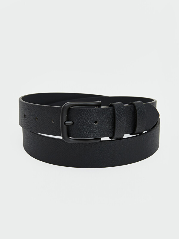 LCW ACCESSORIES Deri Görünümlü Erkek Kemer