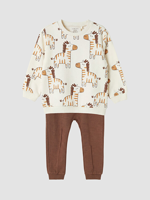 LCW baby Baby Boy Ecru Set